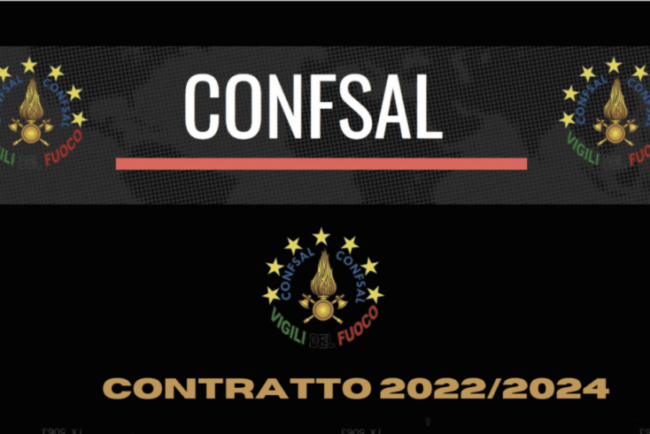 Contratto VVF 2022 2024