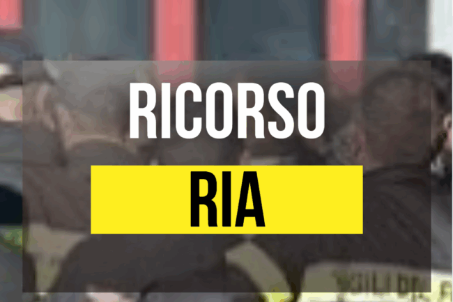 RICORSO RIA
